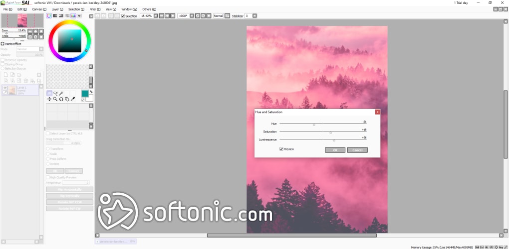 get paint tool sai for free on mac